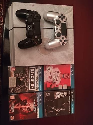 PlayStation 4 “Destiny” Limited Edition (ağ dizayn) 500GB