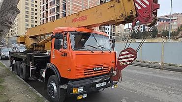 kamaz kran: KAMAZ əsaslı “İvanovets” avtokran – 25 ton - Daşıyıcı: KAMAZ, 6x4 — 3
