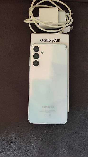 Samsung Galaxy A15, 128 ГБ, цвет - Белый