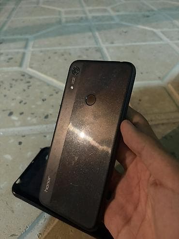 kohne kondisioner: Honor 8A 2020, 64 GB, rəng - Qara, Barmaq izi, Face ID — 2
