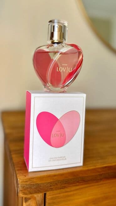 tonal kremler ve qiymetleri: Avon LOV|U – Eau de Parfum - Şirin‑romantik ətir konsepti: ürək — 1