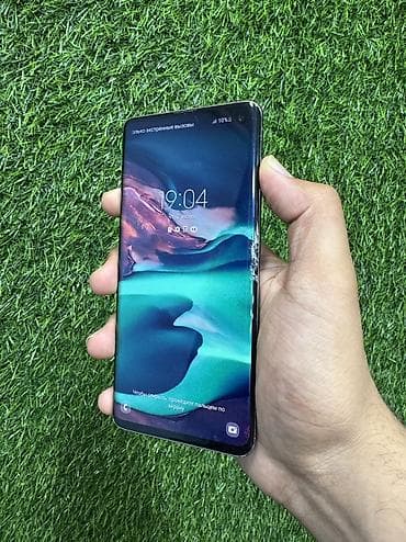 Samsung Galaxy S10, 128 GB, rəng - Qara, Sensor, Barmaq izi, Simsiz şarj