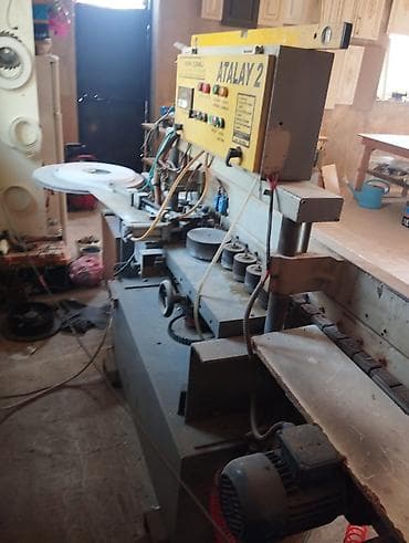 ATALAY 2 kənar yapışdırma dəzgahı - Material: MDF/LDSP lövhələrin