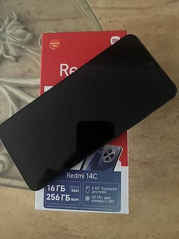 poco m6 pro 5g: Redmi 14C, 256 GB, Sensor, Barmaq izi, İki sim kartlı — 2