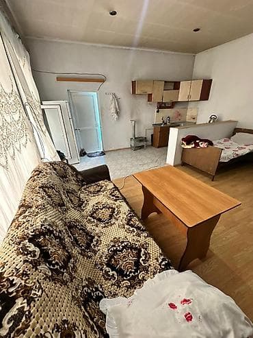modul tipli ev: 1 otaqlı mənzil – studiya tipli plan. Geniş, işıqlı otaq və açıq — 4