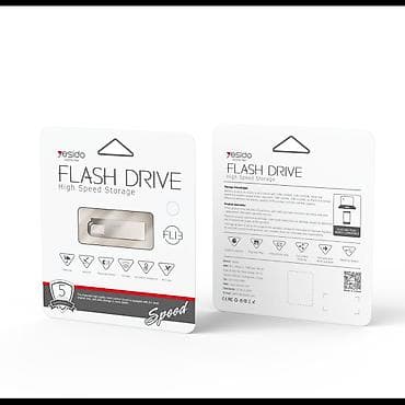 korpus hp: Yesido FL13 16 GB Silver USB Flash yaddaş kompakt ölçü, metal korpus — 4