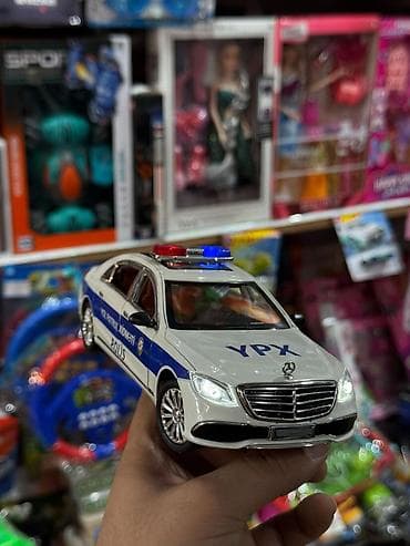 stranger things max: Uşaqlar üçün YPX polis maşını oyuncağı (metal die-cast) - Model — 1