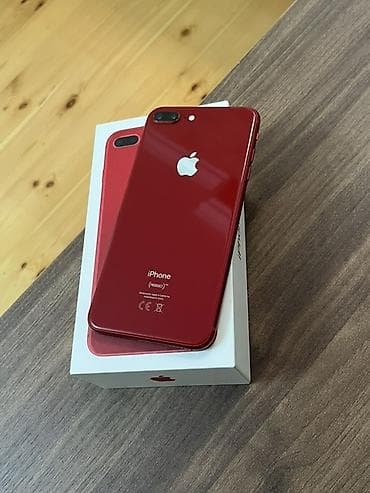iphone 19: IPhone 8 Plus, 64 GB, Qırmızı, Simsiz şarj — 2