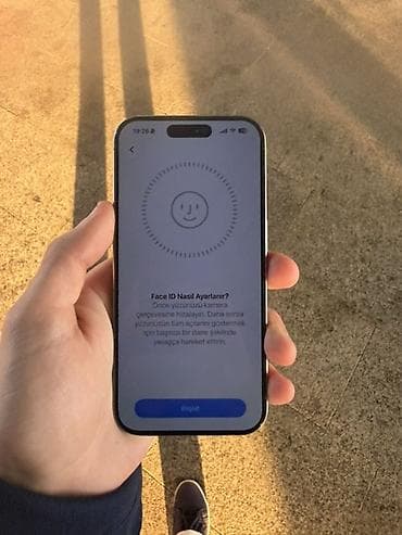 i̇pone 14: IPhone 15 Pro, 128 GB, Ağ, Zəmanət, Simsiz şarj, Face ID — 10