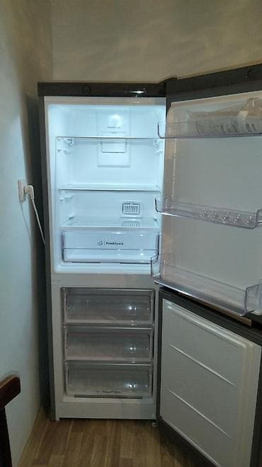 2 qapılı Indesit Soyuducu Satılır, rəng - Boz — 4