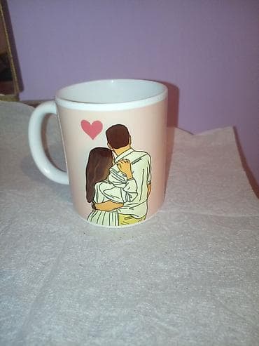 cex qablar: Fincanlar, rəng - Çəhrayı, Keramika, 1 əd — 1