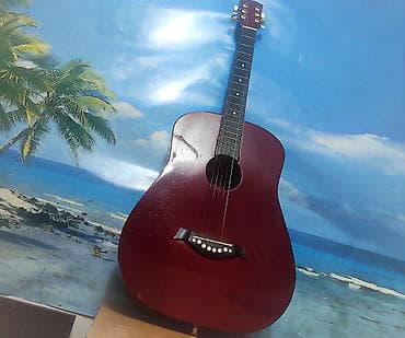 Синтезаторы: Акустическая гитара, Winzz, 6 струн, Б/у — 3