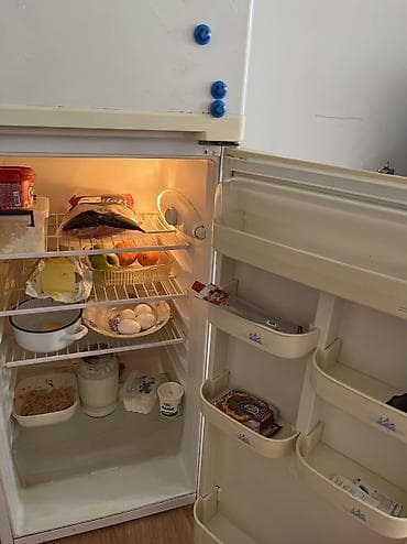 lalafo.az ev esyalari soyuducu: İşlənmiş 2 qapılı Soyuducu Satılır, rəng - Ağ, Dispenserli — 2