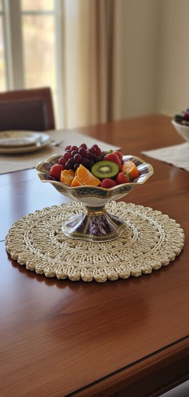 Konfet qabları: Dekorativ qədəh formalı meyvə/şirniyyat qabı - Material: parlaq — 1