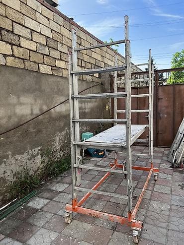 argon svarka aparat: Alüminium mobil iş qülləsi / skafold - Material: yüngül və davamlı — 3