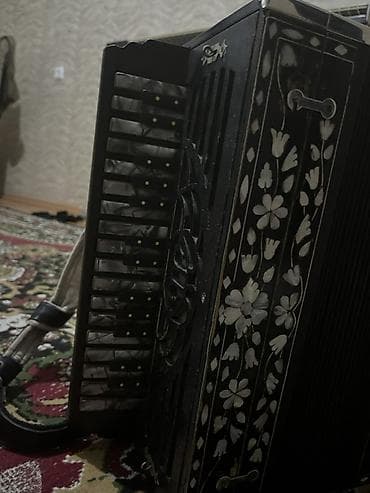 Qarmonlar: Qarmon – dekorlu, ana mirvari naxışlı - Növ: knopf akordeon tipli — 2