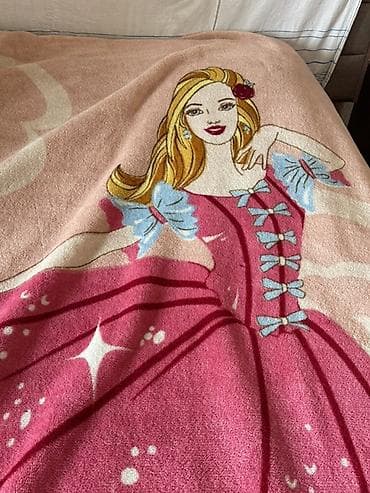 toxuma ipler: İşlənmiş rəng - Çəhrayı Flis Pled, Pulsuz çatdırılma — 1