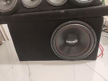 Avtoakustika komplekti – subwoofer + 4 ədəd mid-woofer - Subwoofer — 2