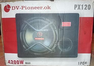 iphone 16 dubay: DV-Pioneer.ok PX120 aktiv sabvufer Texniki xüsusiyyətlər: - Woofer — 5