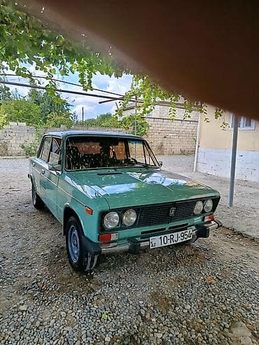 авто азербайджан: VAZ 2106 sedan – klassik sovet modelinin yaşıl rəngli versiyası — 3