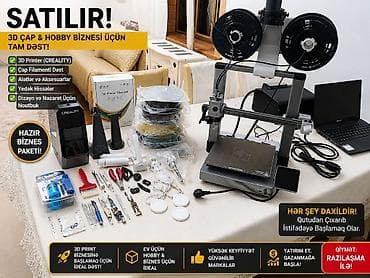 3D çap və hobbi biznesi üçün tam dəst Qutudan çıxarıb işlətmək üçün — 2