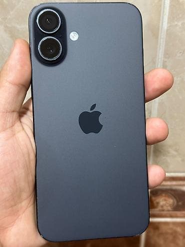 IPhone 16 Plus, 256 GB, Graphite, Simsiz şarj, Face ID