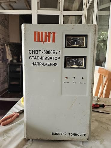 ŞİT СНВТ‑5000В/1 gərginlik stabilizatoru - Növ: Avtomatik gərginlik