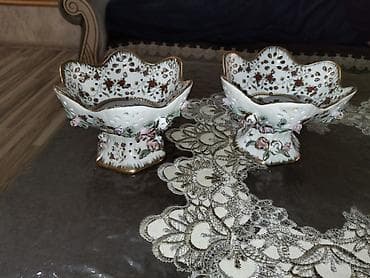 ucuz gül: Vaza dəsti, Farfor — 2