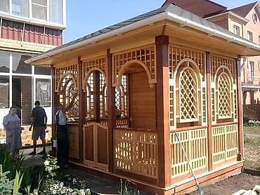 usaq ucun type 0: Bağ üçün taxta besedkalar və oturacaq dəstləri Məhsul təsviri: - — 2