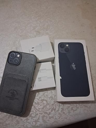 samsung a52s 5g: IPhone 13, 128 GB, Göy, Zəmanət, Qırıq, Face ID — 5