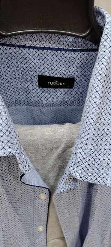 Digər kişi geyimləri: Köynək, Tudors, L, rəng - Mavi — 2