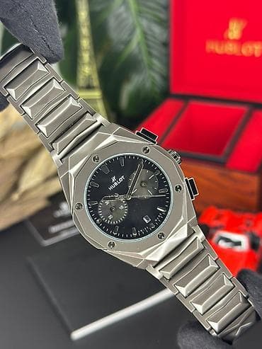 qolbaq şəkilləri: Yeni, Qol saatı, Hublot, rəng - Ağ — 4