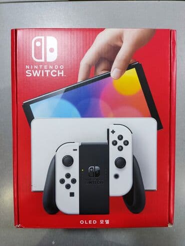 poye sviç: Nintendo switch oled ağ. Originaldır, yenidir. 🔥TAKSİT KARTLARI (bir — 1