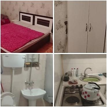 Kirayə üçün 1 otaqlı mənzil. - Yataq otağı: iki nəfərlik geniş