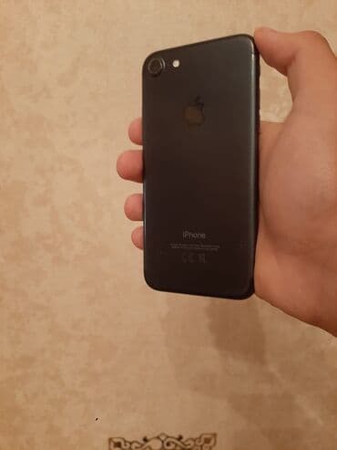 Apple iPhone: IPhone 7, 32 GB, Qara, Barmaq izi