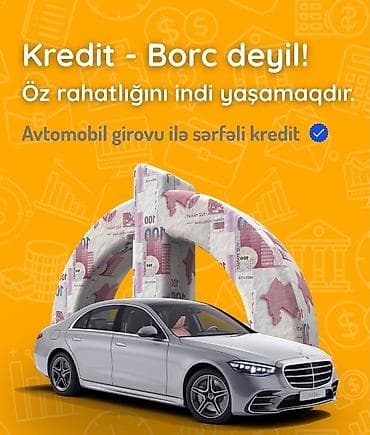 Avtomobil girovu ilə sərfəli kredit xidməti - Avtomobilinizi girov