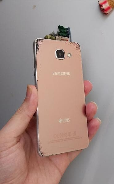 lenovo a616: Samsung Galaxy A5 2016, 16 GB, rəng - Qara, İki sim kartlı — 2