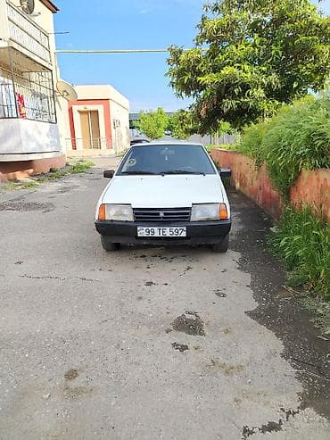 cruze ön bufer: VAZ 2109 “Sputnik” hetçbek - Kuzov: 5 qapılı hetçbek, ağ rəng - — 1