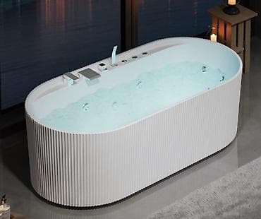 hamam ucun vannalar: Yeni Vanna, Akril, Pulsuz çatdırılma — 1