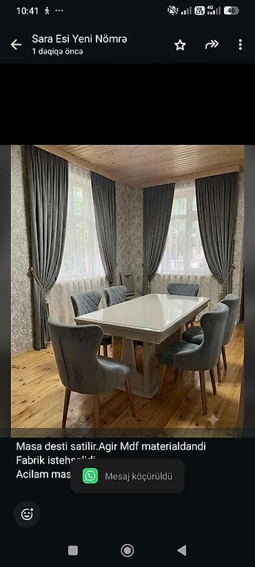 balkon stul: Masa desti satilir.Agir Mdf materialdandi Fabrik istehsalidi. Acilam — 1