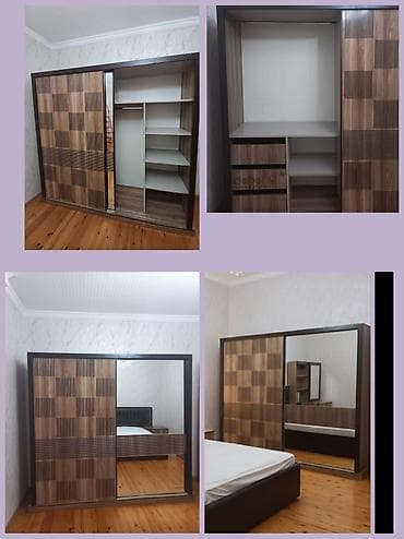 Dolab satilir. Olcusu. 2.40 eni Derinlik 60 Hundurluk 2.10. *Qiymeti