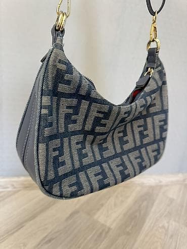 canta armani: Çiyin çantası, Fendi, İşlənmiş — 1