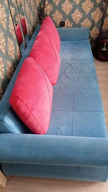 piknik oturacaq: Divan, Açılan, Bazalı, Vеlur parça, Çatdırılma yoxdur — 1