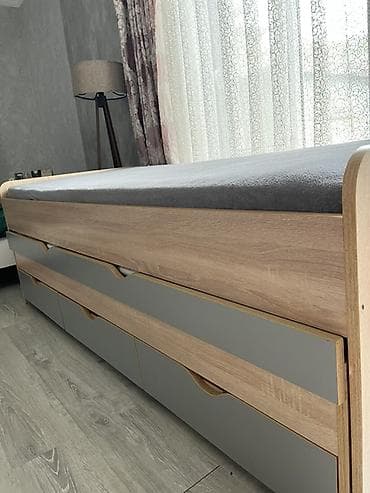 matras satisi: Uşaq ucun carpayi (2li) - Üst hissədə bir nəfərlik yataq yeri - Alt — 4