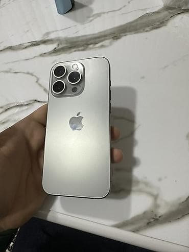 IPhone 15 Pro, 256 GB, Gümüşü, Simsiz şarj