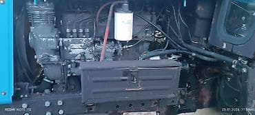 şin və disklər: Belarus MTZ traktoru - Güclü dörd silindrli dizel mühərrik - Ön və — 10