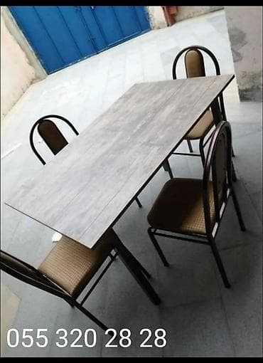 stul: 4 nəfərlik,6 nəfərlik8 nəfərlik 130 manatdan - 240 manata qədər — 8