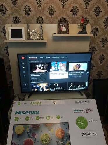 hisense infinity e9: 128 sm genis ekran Smart Wi-Fili 2023 son model Almaniya brendi — 3