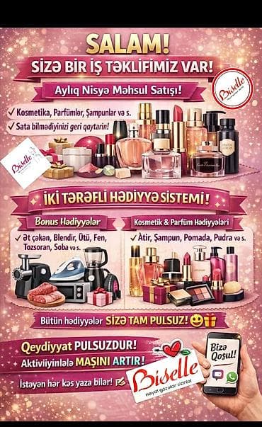Aylıq nisyə məhsul satışı – Biselle beyler de qoşula bilər məlumat