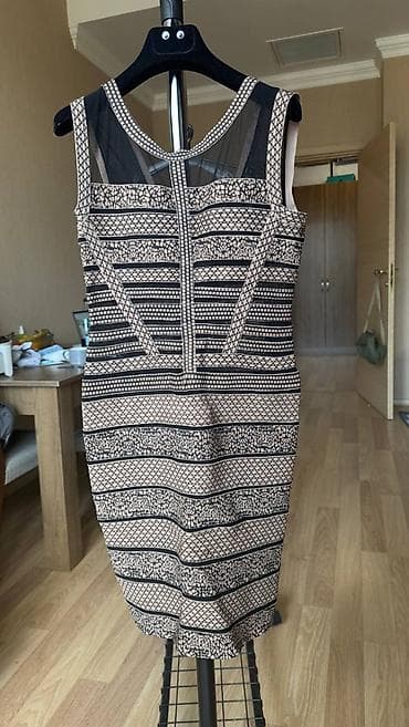 Женская одежда: Herve Leger üslubunda bandaj don - Model: Bədəni sıx şəkildə yığan — 3